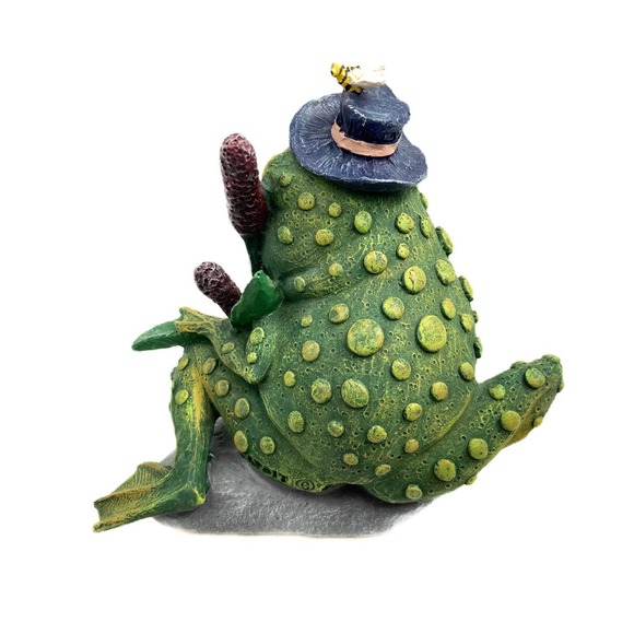 Vintage Frog with Bumblebee on Hat, Collectible Character by Pete Apsit - Picture 7 of 8